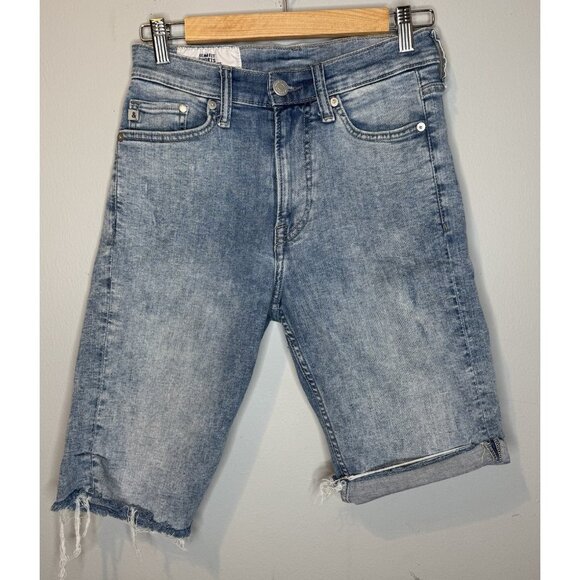 Men’s H&M 28 Jorts Denim Shorts Slim Fit - Picture 1 of 5